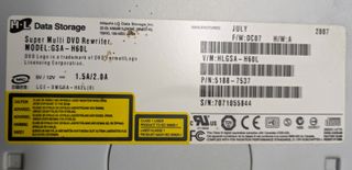 Masterizzatore HP GSA-H60L SATA DVD R/RW Nero