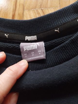 Felpa PUMA donna nera