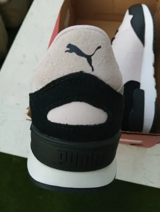 Zapatillas Puma Adaptor Rosa y Gris