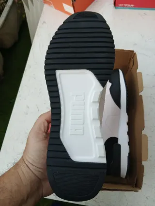 Zapatillas Puma Adaptor Rosa y Gris