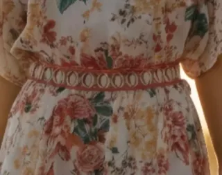 Cinturón conchas caracolas oro multicolor