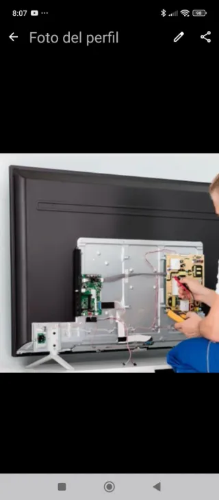 Reparar televisor