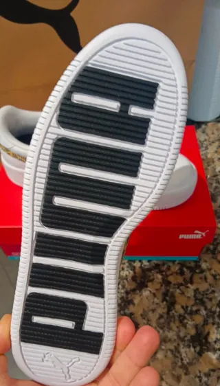 Zapatillas Puma plataforma animal print