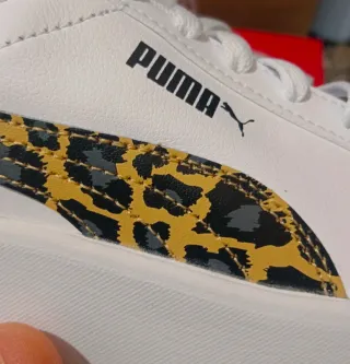 Zapatillas Puma plataforma animal print