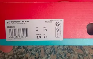 Zapatillas Puma plataforma animal print