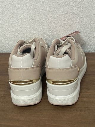 Zapatillas XTI Mujer Talla 37 Rosa y Dorado