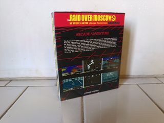 Raid Over Moscow Microbox Amiga Commodore U.S. Gol