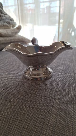 Salsera Desgrasadora Alpaca Plata