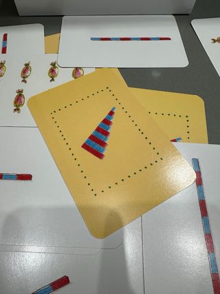 Tarjetas Montessori Números Rugosos