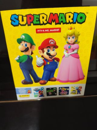 Álbum Panini Super Mario Bross Difícil