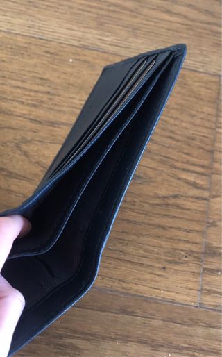 Cartera Conbipel azul piel