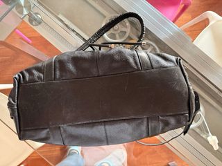 Borsa Burberry in pelle nera