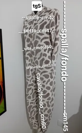 Tutona Kigurumi Pigiamone Giraffa tg S