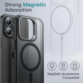 Custodia Kickstand per iPhone 15 Pro MAX 6,7 Pollici