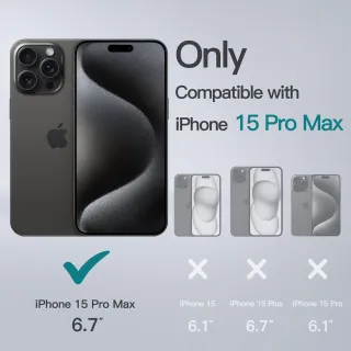 Custodia Kickstand per iPhone 15 Pro MAX 6,7 Pollici