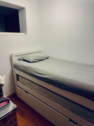 Cama Triple nido blanca