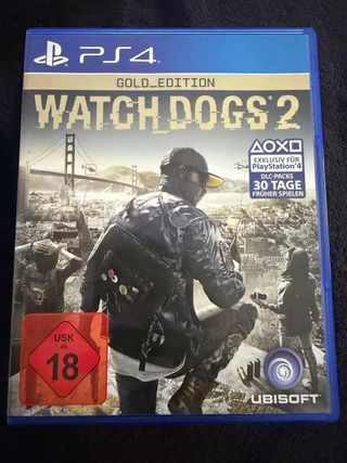 Lote Juegos PS4 & PS5 – GTA V, Watch Dogs 2 Gold,