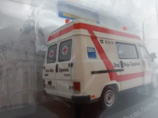 Fiat Ducato Cruz Roja 1/43 Miniatura Altaya IXO