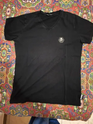 T-shirt uomo Philipp Plein nera