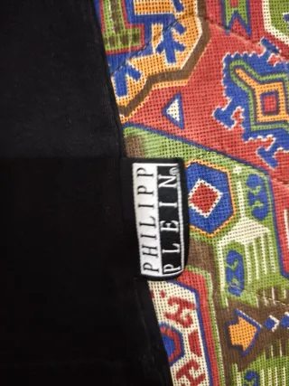 T-shirt uomo Philipp Plein nera