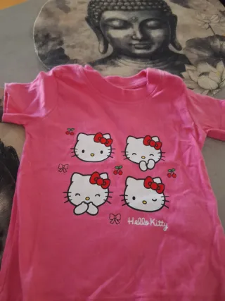 Camiseta Hello Kitty bebé 0-3 meses