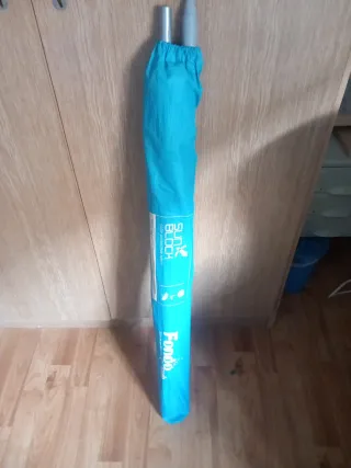 Sombrilla Playa 180cm Fondo Sub Azul