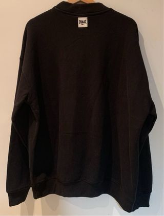 Felpa Everlast Uomo Girocollo Nera Taglia XL