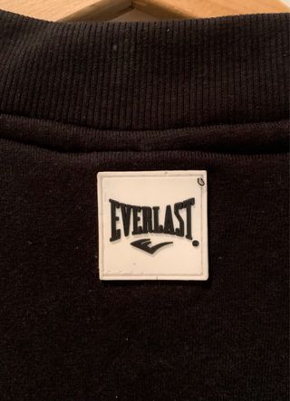 Felpa Everlast Uomo Girocollo Nera Taglia XL