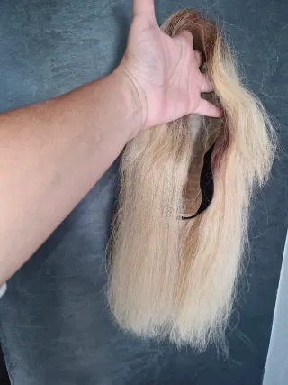 Peluca de cabello humano