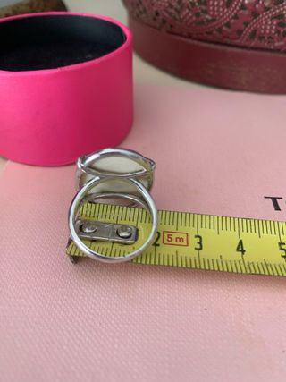 Pulsera y Anillo Tous Ova Beige y Plata