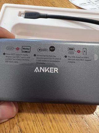 Hub USB-C Anker PowerExpand 8-em-1 PD 10Gbps (Novo