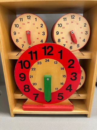 Relojes Educativos Adrada (20 Pequeños + 1 Grande)