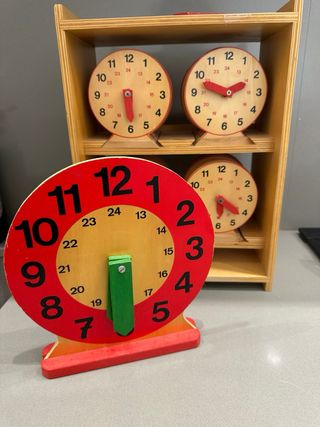 Relojes Educativos Adrada (20 Pequeños + 1 Grande)