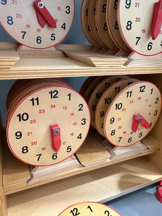 Relojes Educativos Adrada (20 Pequeños + 1 Grande)