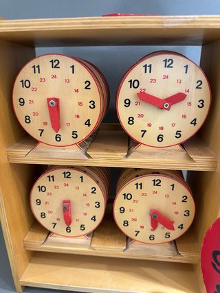 Relojes Educativos Adrada (20 Pequeños + 1 Grande)