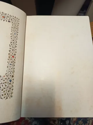 Libro antico con copertina in pelle marrone