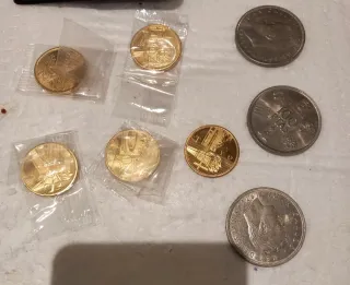 Lote monedas España MUNDIAL'82 y Boda Reyes