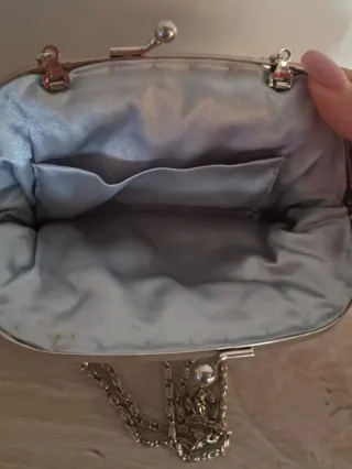 Pochette gioiello pizzo e perline