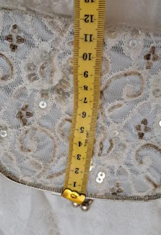 Pochette gioiello pizzo e perline