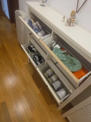 Zapatero Hemnes IKEA Blanco