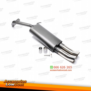 SILENCIOSO / ESCAPE PARA SKODA FABIA 12/1999-