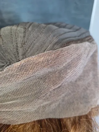 Peluca cabello humano 80cm