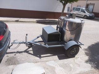 Depósito enfriador con carro