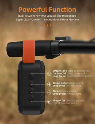 Altavoz Bluetooth PortáTil con MicróFono , MAS Carney F3