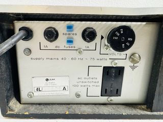 Amplificador Leak Delta 30 Vintage 1971 No funcion