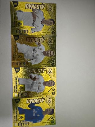 Cromos Balón de Oro CR7 Dynasty