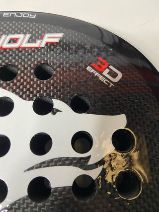: Pala Padel Set White Wolf 360