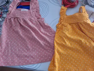 2 Camisetas Tirantes Bebé 6 Meses Lunares