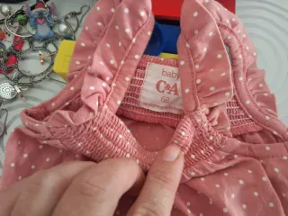 2 Camisetas Tirantes Bebé 6 Meses Lunares