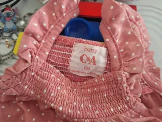 2 Camisetas Tirantes Bebé 6 Meses Lunares